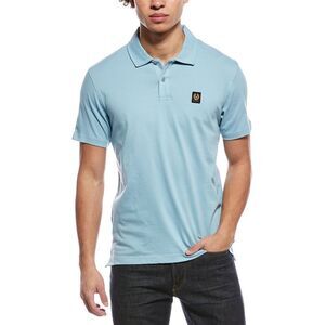 Belstaff Mens  Monitor Polo Shirt, Blue